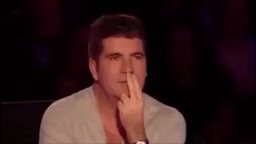 Simon Cowell Disappointed GIF