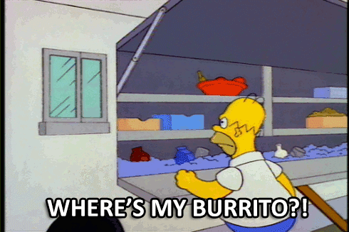 Simpsons Burrito GIF