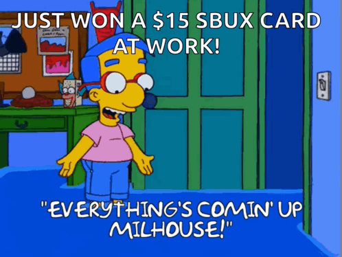 Simpsons Milhouse GIF