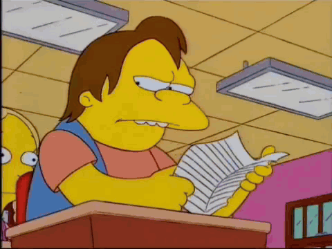 Simpsons Milhouse GIF
