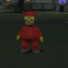 Simpsons Simpsons Hit And Run GIF
