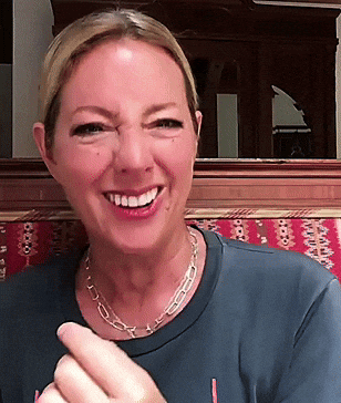 Singer-sarah-mclachlan Laughing GIF