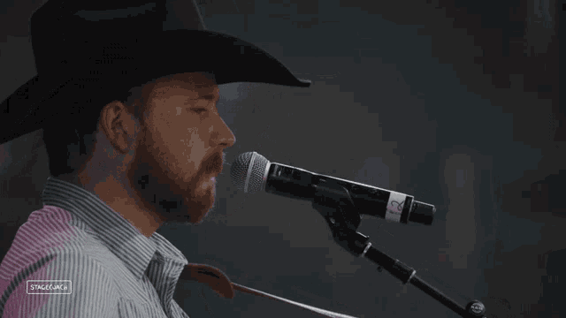 Singing Colter Wall GIF