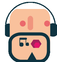 Singing Listening To Music Sticker