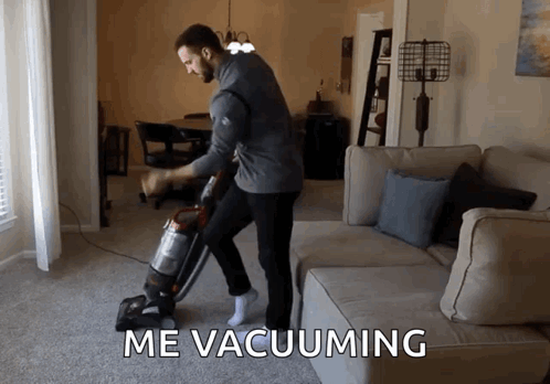 Single Ladies Dance Vacuum GIF
