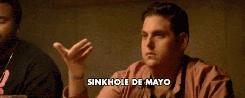 Sinkhole De Mayo GIF. This 498 x 199 animated GIF is part of our sinkhole collection. Related themes include cinco de mayo. View the original animation…