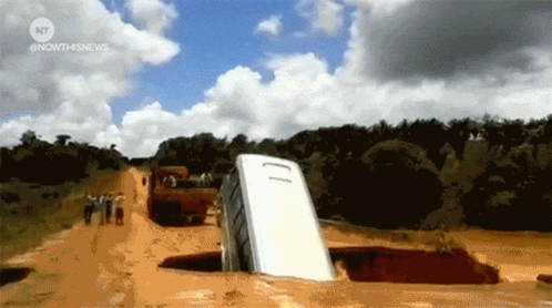 Sinkhole Pothole GIF. This 498 x 278 animated GIF is part of our sinkhole collection. Created by masoncarr2244. View the original animation, share it, or…