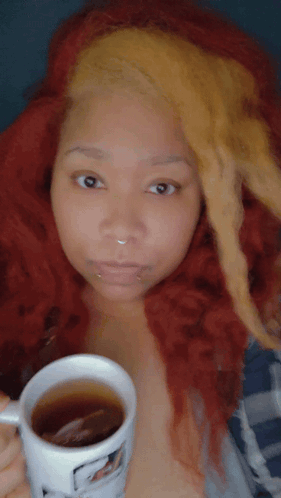 Sip Tea Hazelynn GIF