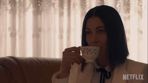 Sip Tea Kate Liquorish GIF