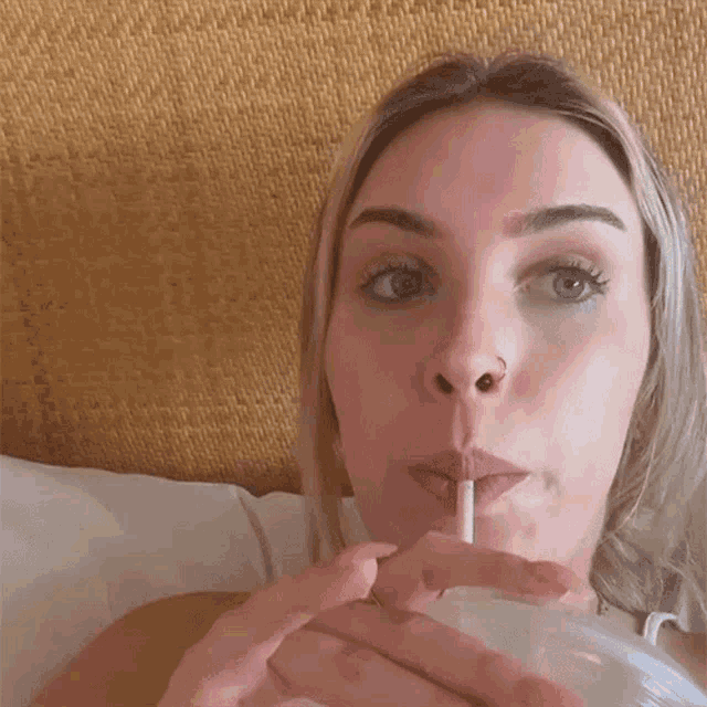 Sipping My Drink Stella Rae GIF