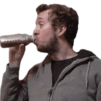 Sipping Peter Deligdisch Sticker