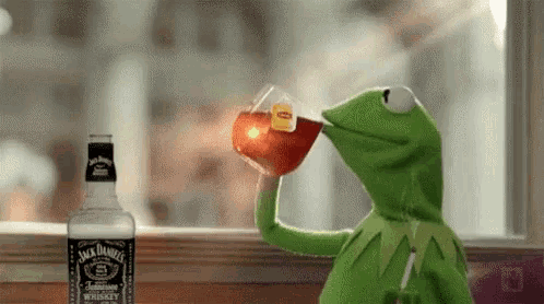 Sipping Tea GIF