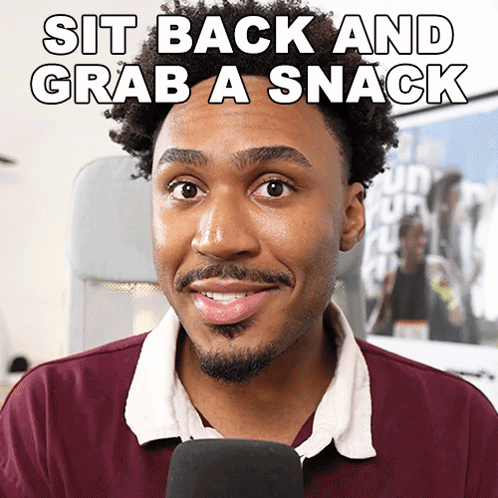 Sit Back And Grab A Snack Imurgency GIF. This 498 x 498 animated GIF is part of our get your popcorn ready collection. Created by imuRgency. View the…