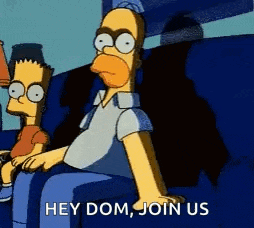 Sit Here Homer GIF