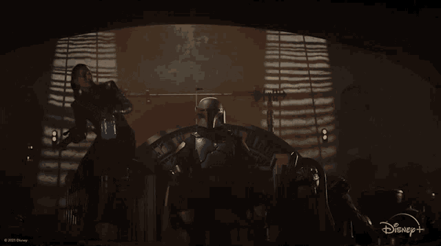 Sitting On The Throne The Book Of Boba Fett GIF