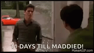 Sixteen Candles 11days Until Married GIF. This 320 x 180 animated GIF is part of our long duck dong collection. Created by TerriBell1. View the original…