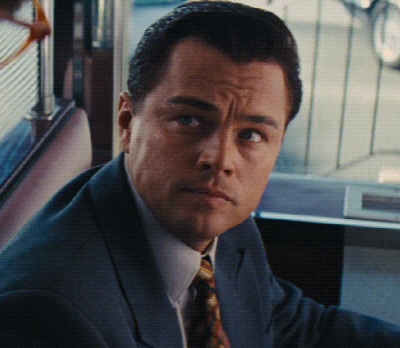 Sizing Up The Wolf Of Wall Street GIF. This 400 x 348 animated GIF is part of our leonardo dicaprio wolf of wall street collection. Related themes include…