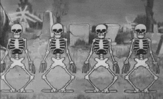 Skeleton Dance GIF