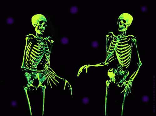 Skeleton Dancing GIF