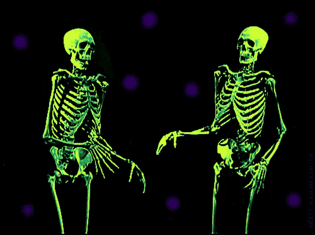 Skeleton Dancing GIF