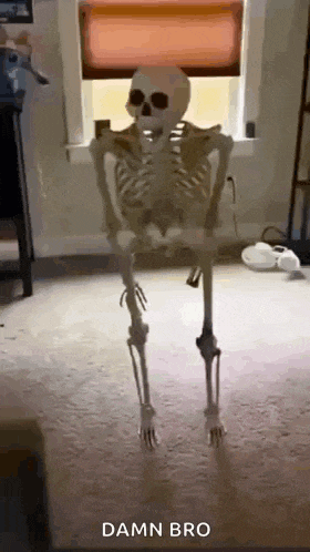 Skeleton Drop GIF