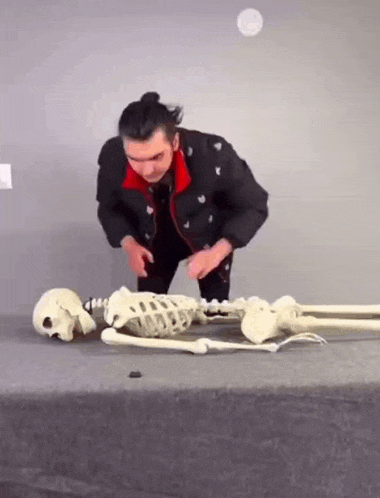 Skeleton Meme GIF