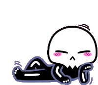 Skeleton Seducer Sticker