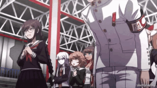 Skellyskelly Danganronpa GIF