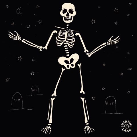 Skelton Dancing GIF