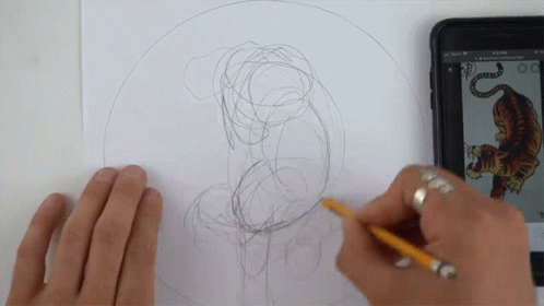 Sketching Shmoxd GIF