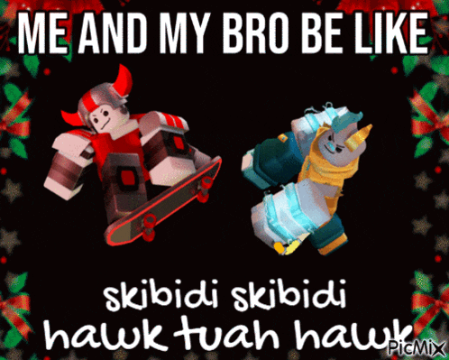 Skibidi Hawk Tuah GIF