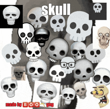 Skull Boomer GIF