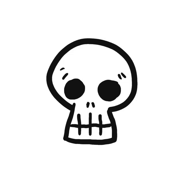 Skull Caveira GIF