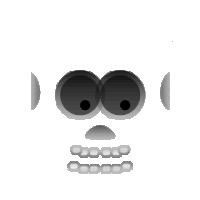 Skull Emoji Goofy Ahh Sticker