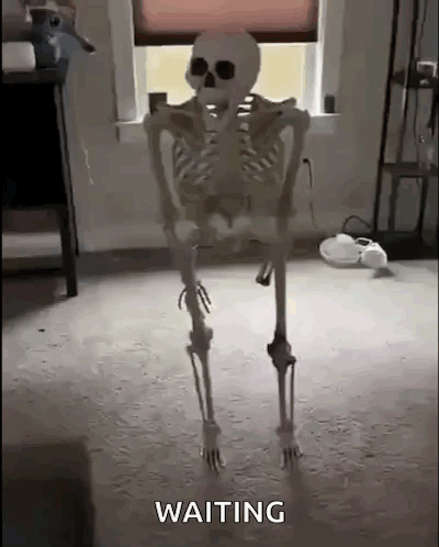 Skull Fall GIF