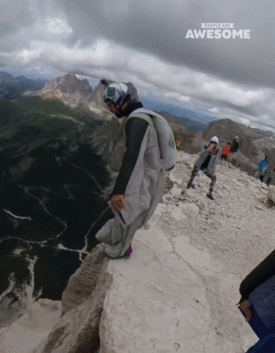 Sky Dive People Are Awesome GIF