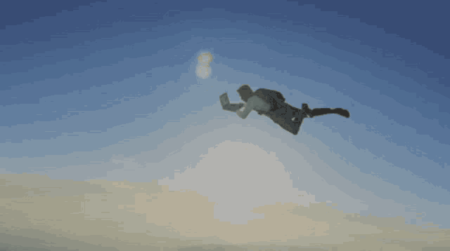 Sky Diving Sky Walker GIF