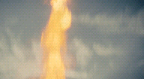 Sky Writing Fantastic Four GIF