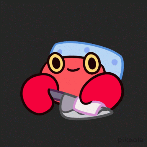 Sleep Crabby Crab GIF