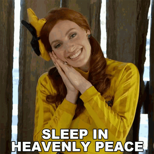 Sleep In Heavenly Peace Emma Wiggle GIF