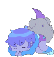 Sleeping Cardamon Sticker