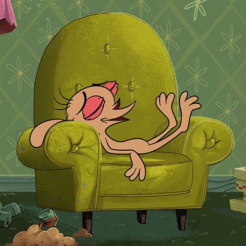 Sleeping Ren Hoek GIF