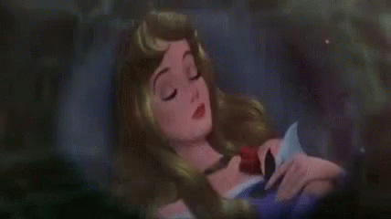Sleeping Sleeping Beauty GIF