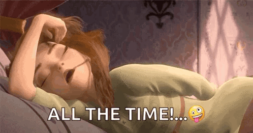 Sleeping So Tired GIF