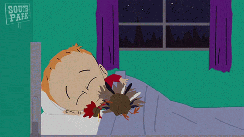 Sleeping Timmy Burch GIF. This 498 x 280 animated GIF is part of our south park timmy collection. Related themes include sleeping, turkey. Created by…