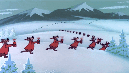 Sleepwalking Bear GIF