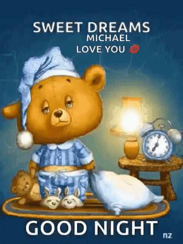 Sleepy Bear Goodnight GIF. This 373 x 498 animated GIF is part of our schlaf gut und traum was schones collection. Related themes include goodnight…