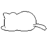 Sleepy Cat Sticker
