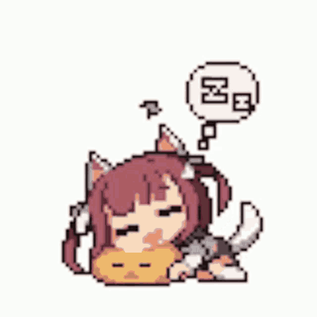 Sleepy Girl GIF