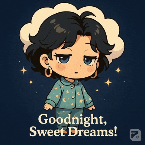 Sleepy Goodnight GIF